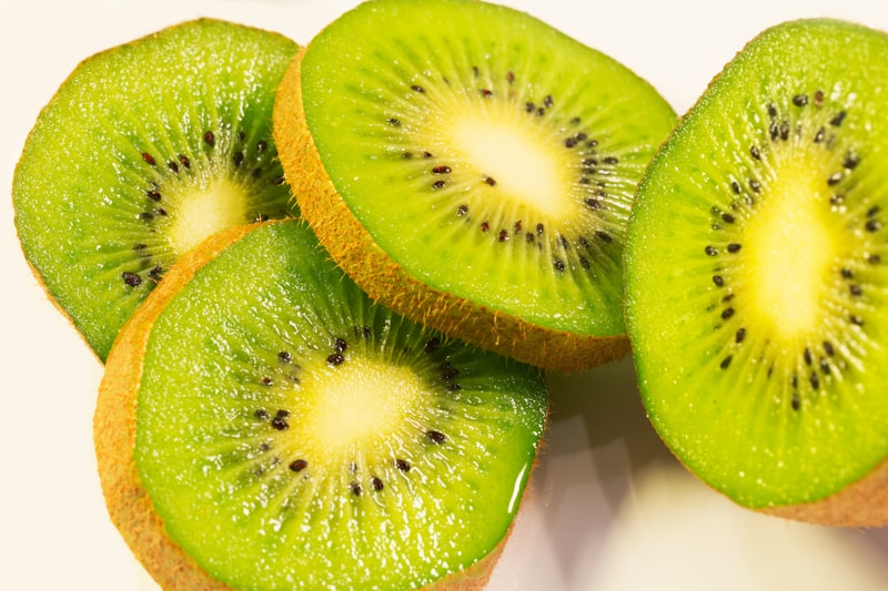 Passion fruit, maracujá, halved to show vivid pulp